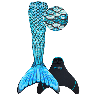 XTREM Toys and Sports Queue de sirène FIN FUN Mermaidens Tidal Teal