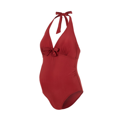 mamalicious Maillot de bain de maternité MLTENJA Syrah