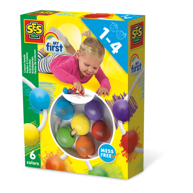 SES Creative® Perles à colorer craie enfant My first