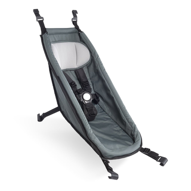 CROOZER Siège bébé pour remorque de vélo enfant Kid Graphite blue
