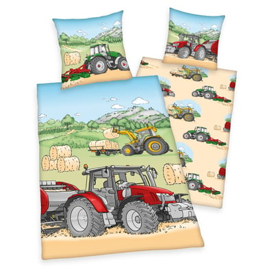 HERDING Ropa de cama tractor 135x200cm