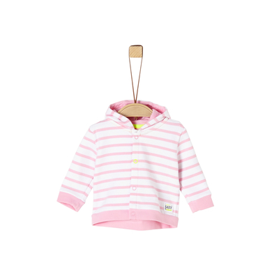 Levně s. Olive r Sweatjacket pink stripes