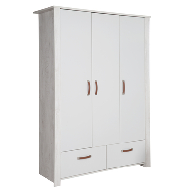 roba Armoire enfant 3 portes Mila bois