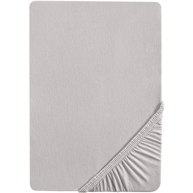 roba Drap housse enfant Jersey Lil Planet gris 70x140 cm