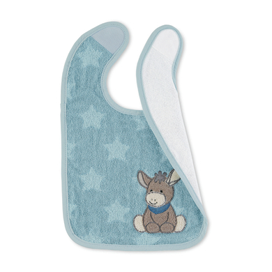 Image of Sterntaler Pettorina in plastica con velcro Emmi blu medio059