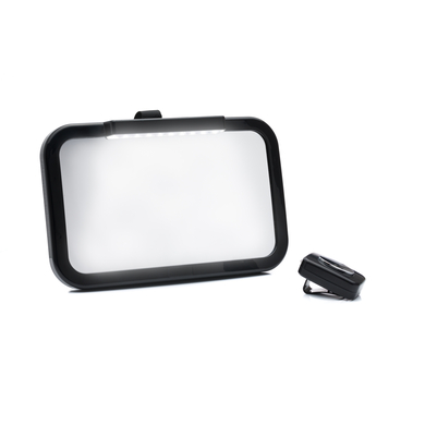 fillikid Miroir voiture bébé LED noir