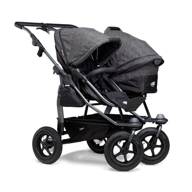 tfk Poussette double combinée côte à côte Duo Air Premium anthracite