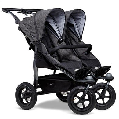 tfk Poussette double côte à côte Duo Air Premium anthracite