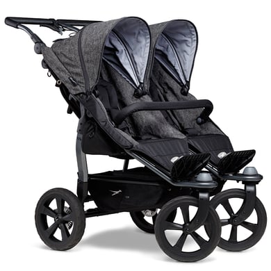 tfk Poussette double côte à côte Duo Ecco Premium anthracite