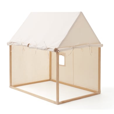 Image of Kids Concept® Letto a forma di tenda/casa, creme beige