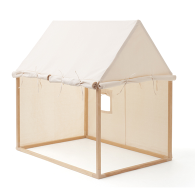 Kids Concept® Tente de jeu, crème beige 110x80 cm