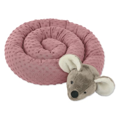 Sterntaler Tour de lit traversin enfant Mabel souris 180 cm
