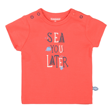 STACCATO T-Shirt rouge doux