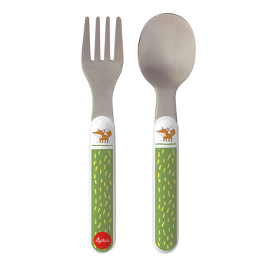 sigikid® Couverts enfant Forest Fox inox