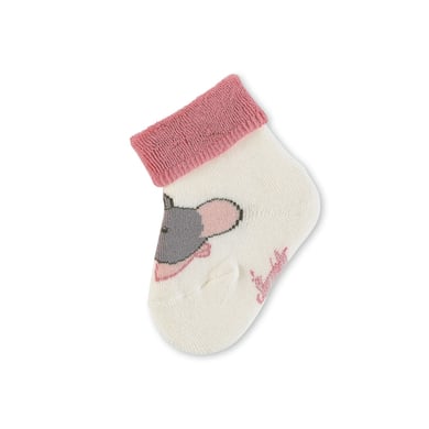 Sterntaler Chaussettes pour bébés Mabel écru
