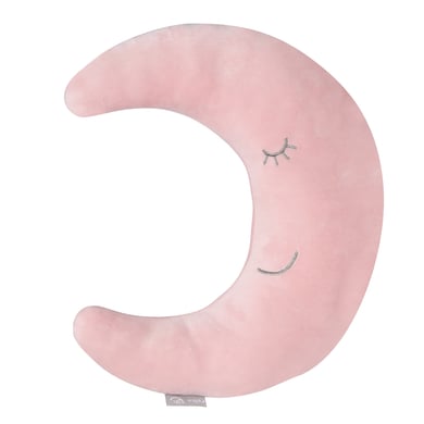 Roba Cuscino A Forma Di Luna Style - Cuscino Decorativo Per La Cameretta Dei Bambini - Morbido - Imbottito - Idea Regalo Per Compleanno E Natale - Rosa-image