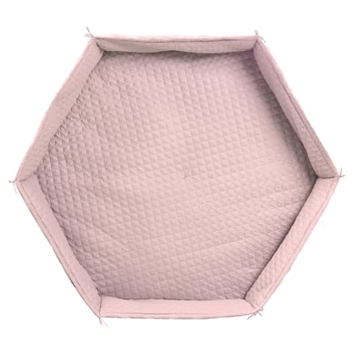 roba Acolchado para parque infantil bebé hexagonal Style rosa