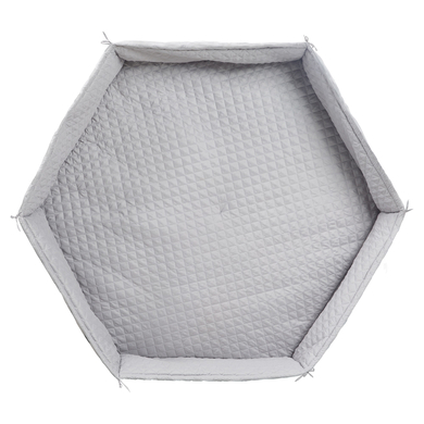 Roba roba Matelas de parc bébé hexagonal Style gris 100x115 cm