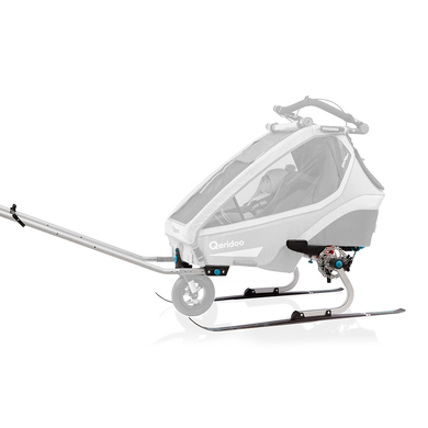 Qeridoo® Kit ski pour remorque vélo enfant Speedkid 1, Speedkid 2 2020