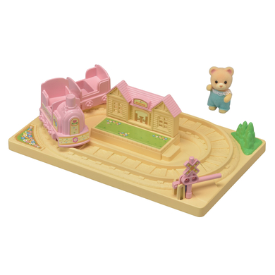 Sylvanian Families® Figurine train tchou-tchou et Jason bébé ours 5320