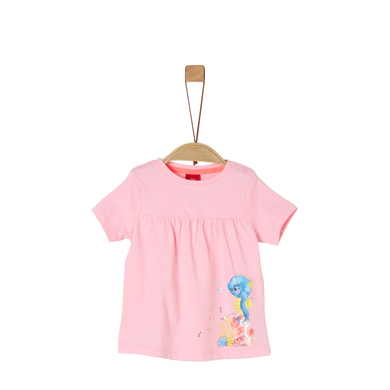 s. Olive r T-shirt rose poudré