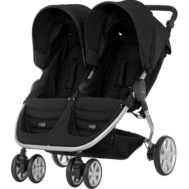 Poussette Double Britax B-Agile Double - Cosmos Black - Poussette Doubles