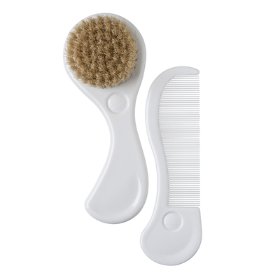 Rotho Kit peigne et brosse enfant blanc céramique