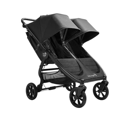 baby jogger carro gemelar sport city mini gt2 double jet black