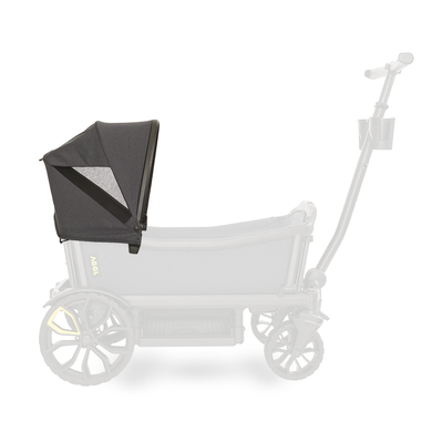 Image of Veer Cappottina parasole per carrello da trasporto per bambini, grigio scuro059