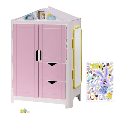 BABY born Armoire pour poupée et baromètre canard