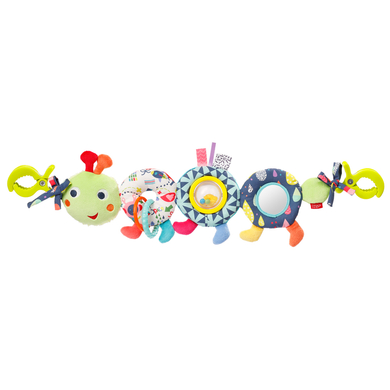 fehn ® Caterpillar barnevognkjede COLOR Friends