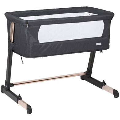 babyGO Lettino co-sleeping Together Black-Gold