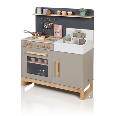 Image of MUSTERKIND® Cucina giocattolo Linum, grigio caldo/legno059