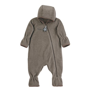 Sterntaler Buzo infantil polar marrón melange