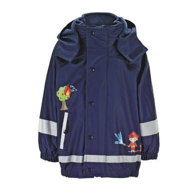 Sterntaler Veste de pluie enfant à veste intérieure bleu marine