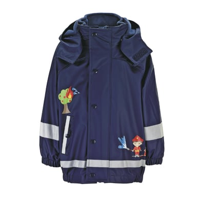 Sterntaler Veste de pluie enfant à veste intérieure bleu marine