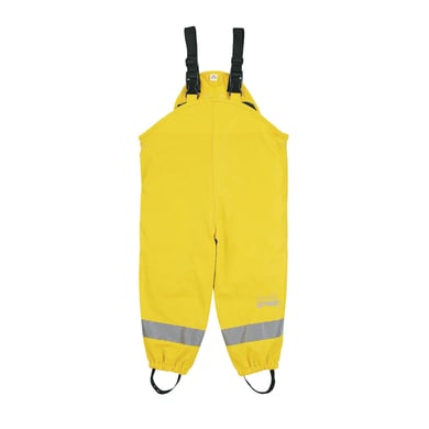 Sterntaler mallas con babero de lluvia forradas de amarillo