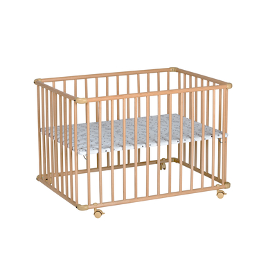 Schardt Parc bébé Basic Origami Black naturel 75x100 cm