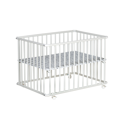 Schardt Parc bébé Basic Origami Black blanc 75x100 cm