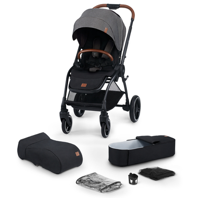 Poussette Duo EVOLUTION COCOON gris