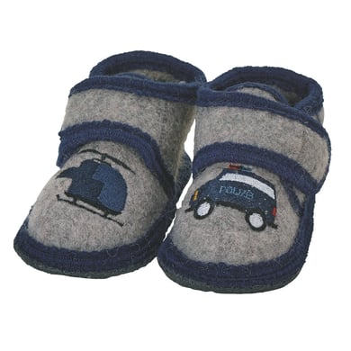 Sterntaler Las zapatillas se sentían de color gris ahumado