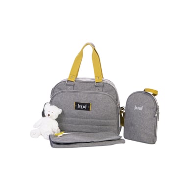 BABY ON BOARD Cambiar la bolsa Urban Class de mostaza helada