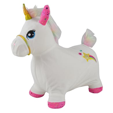 BAYER CHIC 2000 Peluche para saltar hinchable unicornio