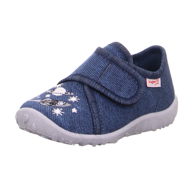 superfit Chausson bleu tacheté