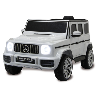 JAMARA Voiture électrique enfant Ride-on Mercedes-Benz AMG G 63 blanc