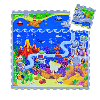 Image of Hakuna Matte Puzzle Mat - Ocean (120 x 120 cm)