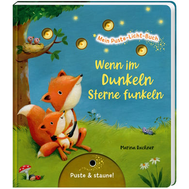 Esslinger Mein Puste-Licht-Buch: Wenn im Dunkeln Sterne funkeln
