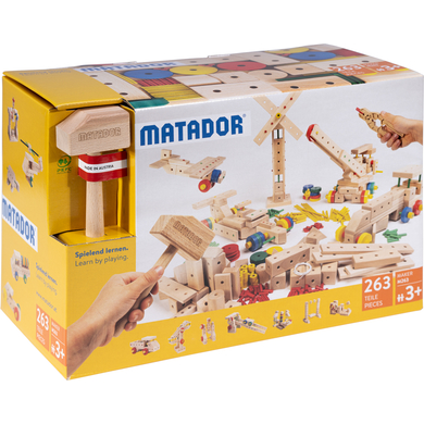 MATADOR® Jeu de construction Maker M263 bois