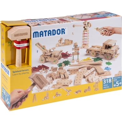 MATADOR® Jeu de construction Explorer E318 bois