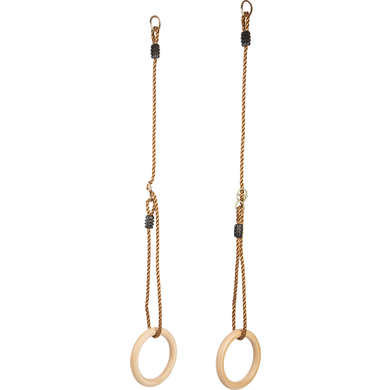 small foot® Anneaux de gymnastique enfant bois